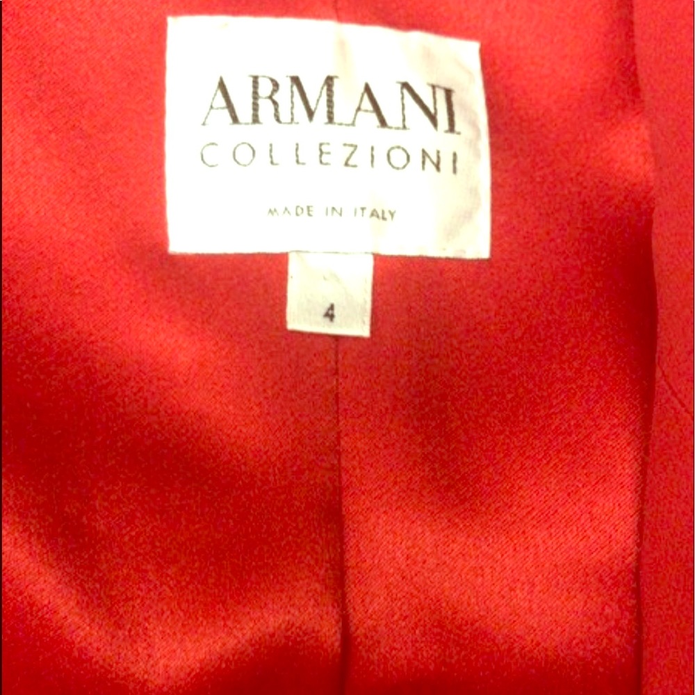 Armani AUTHENTIC 100% silk skirt/jacket suit set